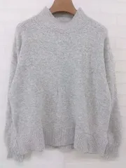 ◇ Simplicite シンプリシテェ 長袖 ニット セーター グレー系 レディース  【中古】 【1204080001882】