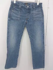 ◇ D.M.G ドミンゴ ウォッシュ加工 ジーンズ デニム パンツ サイズM インディゴ レディース  【中古】 【1204110008881】