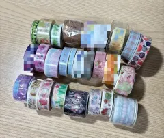 22個) マスキングテープまとめ出品 (新品マスキングテープ含む/ダイアリーデコ)