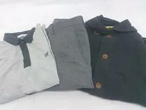 ◇ 《 UNITED ARROWS/TOMORROWLAND まとめ売り3点セット サイズM&46 ジャケット ポロシャツ パンツ メンズ 》  【1204110003091】