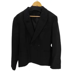 ザラ ZARA DOUBLE-BREASTED 100% WOOL SUIT BLAZER ダブルブレスト ウール スーツ ブレザー テーラード ジャケット メンズ EUR：50 