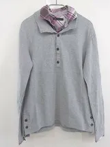 ◇ MEN'S MELROSE メンズ メルローズ 長袖 ポロシャツ サイズ3 グレー メンズ  【1204140001579】のサムネイル