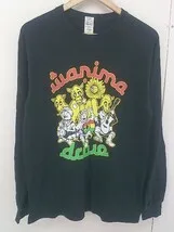 ◇ GILDAN ギルダン wanima drive 長袖 Tシャツ カットソー サイズM ブラック メンズ  【1204150005673】