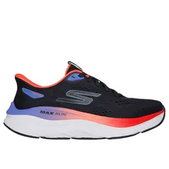SKECHERS(スケッチャーズ) MAX RUN スポーツスタイル シューズ スポーツカジュアルシューズ 129200、(BKMT)BLACK/MULTI