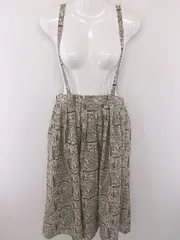 ◇ merlot メルロー 総柄 ロング ワンピース ベージュ系 グリーン系 レディース  【中古】 【1204260005105】のサムネイル
