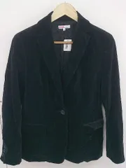 ◇ MICHAEL KORS マイケルコース ベロア調 1B 長袖 テーラード ジャケット サイズ6 ブラック レディース  【中古】 【1204260004931】のサムネイル