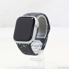 〔中古品〕 Apple Watch Series 9 GPS 41mm シルバーアルミニウムケース ウインターブルースポーツループ【297】
