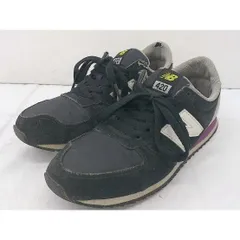 ◇ NEW BALANCE ニューバランス D U420SKP スニーカー シューズ サイズ23.0㎝ ブラック グレー系 レディース  【中古】 【1204290003683】