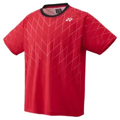 YONEX(ヨネックス) ユニドライTシャツ テニス・バドミントン ウェア(ユニ) (16830)、(364)ジャパンレッド