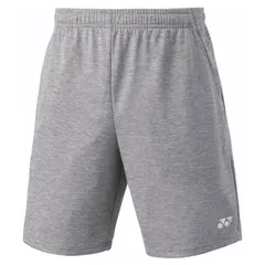 ヨネックス YONEX ユニハーフパンツ テニス・バドミントン アパレル(ユニ) 15185-010、(010)グレー