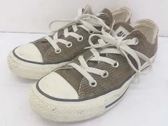 ◇ CONVERSE コンバース 1SC204 ALL STAR WASHEDCORDUROY OX スニーカー シューズ サイズ23cm ブラウン レディース  【中古】 【1205040002413】