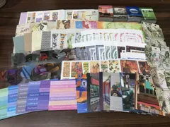 [002] おすそ分け まとめ売り コラージュ素材 シール 紙 ステッカー ＋おまけ