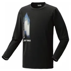 YONEX(ヨネックス) ユニロングスリーブTシャツ テニス・バドミントン ウェア(ユニ) (16805)、(007)ブラック