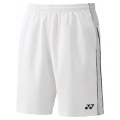 YONEX(ヨネックス) ユニハーフパンツ テニス・バドミントン ウェア（ユニ） -15187、(011)ホワイト