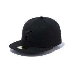 NEWERA(ニューエラ) 5950 NPB HOKFIG BLK BLK 25J ウェア キャップ 14525181、ブラック