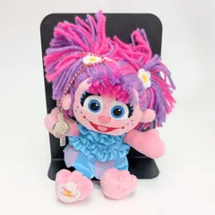 USJ セサミストリート ぬいぐるみキーチェーン アビー バブルワンド お土産 グッズ　ユニバ 公式 来場者限定