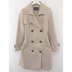 ◇ ◎ salire サリア ベルト付き 長袖 トレンチ コート サイズ38 ベージュ レディース  【中古】 【1205090004559】のサムネイル