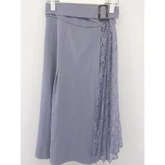 ◇ CECIL McBEE セシルマクビー ロング フレア スカート サイズM グレー系 レディース  【中古】 【1205130000589】