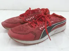 ◇ PUMA プーマ スピードライト2 192762-10 ランニング シューズ サイズ24.0cm レッド ブラック レディース  【中古】 【1205170002352】のサムネイル