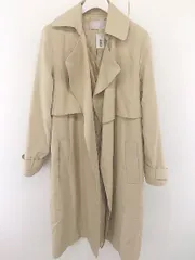 ◇ COCODEAL Luxe ココディール 長袖 トレンチ コート サイズ2 ベージュ レディース  【中古】 【1205230004845】