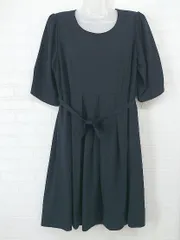 ◇ ◎ Sweet Mommy スウィートマミー マタニティ 五分袖 膝丈 ワンピース サイズL ネイビー レディース  【中古】 【1205230003848】