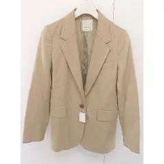◇ Spick & Span スピック アンド スパン 1B 長袖 テーラードジャケット サイズ 36 ベージュ レディース  【中古】 【1205260006765】のサムネイル