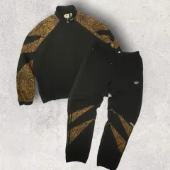 adidas アニマル プリント トラック ジャケット パンツ セット