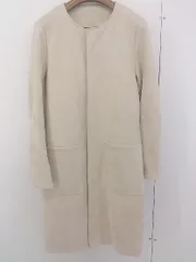 ◇ ◎ ROPE PICNIC ロペピクニック ウエストリボン ライナー付き 長袖 ノーカラー コート サイズ 40 ベージュ レディース  【中古】 【1205300003891】