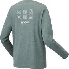YONEX(ヨネックス) ユニロングスリーブTシャツ テニス 長袖Ｔシャツ (16720-269)、(269)ディープグリーン