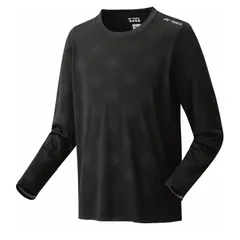 YONEX(ヨネックス) ユニロングスリーブTシャツ テニス・バドミントン ウェア(ユニ) (16809)、(007)ブラック