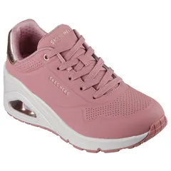 SKECHERS(スケッチャーズ) UNO WEDGE-HI STEPS シューズ スポーツカジュアルシューズ 177520、(ROS)ROSE