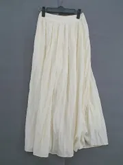 ◇ GYDA ジェイダ ロング ギャザー スカート サイズS ライトイエロー レディース  【中古】 【1205310010278】のサムネイル