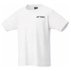 ヨネックス YONEX ユニドライTシャツ テニス・バドミントン アパレル(ユニ) 16800-011、(011)ホワイト