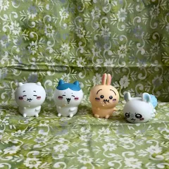 ちいかわ<0x20>・<0x20>ハチワレ<0x20>・<0x20>うさぎ<0x20>・<0x20>モモンガ<0x20>フィギュア