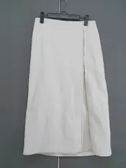 ◇ NOBLE ノーブル ロング フレア スカート サイズ40 アイボリー レディース  【中古】 【1206030001812】