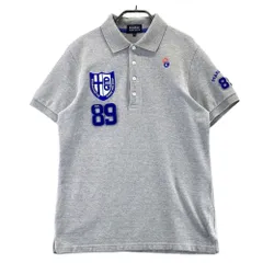 サイズ：5 PEARLY GATES パーリーゲイツ  半袖ポロシャツ ニコちゃん  グレー系 [240101549934] ゴルフウェア メンズ ストスト