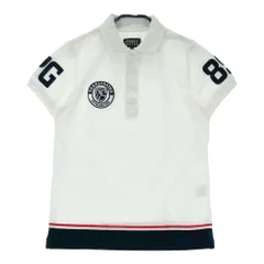 サイズ：1 PEARLY GATES パーリーゲイツ  半袖ポロシャツ ワッペン  ホワイト系 [240101593038] ゴルフウェア レディース ストスト