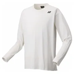 YONEX(ヨネックス) ユニロングスリーブTシャツ テニス・バドミントン ウェア(ユニ) (16760)、(570)クールホワイト