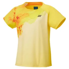 YONEX(ヨネックス) ジュニアゲームシャツ テニス・バドミントン ウェア（ジュニア） (20817J)、(279)ライトイエロー