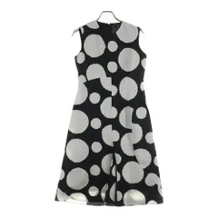 Paul Smith (ポールスミス) ONE PIECE 水玉総柄ワンピース ブラック/ホワイト レディース