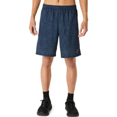 アシックス asics ドライグラフィックショーツ Training トレーニング ショーツ (2031E998)、(400)MIDNIGHT