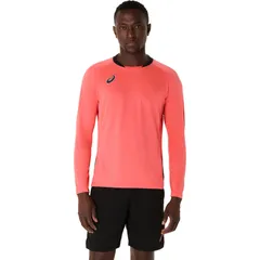 アシックス asics PRACTICE LS TOP Soccer サッカー 長袖トップス (2101A304)、(700)コーラルリーフ