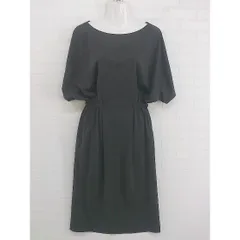 ◇ qualite カリテ Abahouse アバハウス フレンチスリーブ 膝下丈 ワンピース サイズ36 ブラウン レディース  【中古】 【1206100002589】のサムネイル