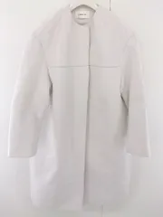 ◇ FRAY I.D フレイ アイディー ノーカラー 長袖 コート サイズF グレー系 レディース  【中古】 【1206130005680】