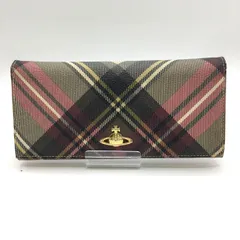 ◎◎Vivienne Westwood ヴィヴィアン・ウエストウッド  長財布 チェック柄 マルチカラー