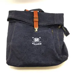 ◎◎マル獄 函館刑務所　リュック 　PRISON ネイビー 使用感有