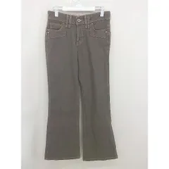 ◇ ViENUS JEAN EDWIN SOMETHING デニム パンツ サイズ28×33 ライトブラウン レディース  【中古】 【1206140007063】