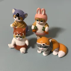 ウールプーサン ウールプーサン ウールプーサン 動物 フィギュア まとめ 4種 セット