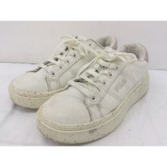 ◇ FILA フィラ 1TM01567D-151 スニーカー シューズ サイズ24ｃｍ ホワイト レディース 【中古】 【1206170000768】