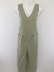 ◇ Live in comfort リブインコンフォート オーバーオール サイズM グリーン レディース  【中古】 【1206160008316】のサムネイル